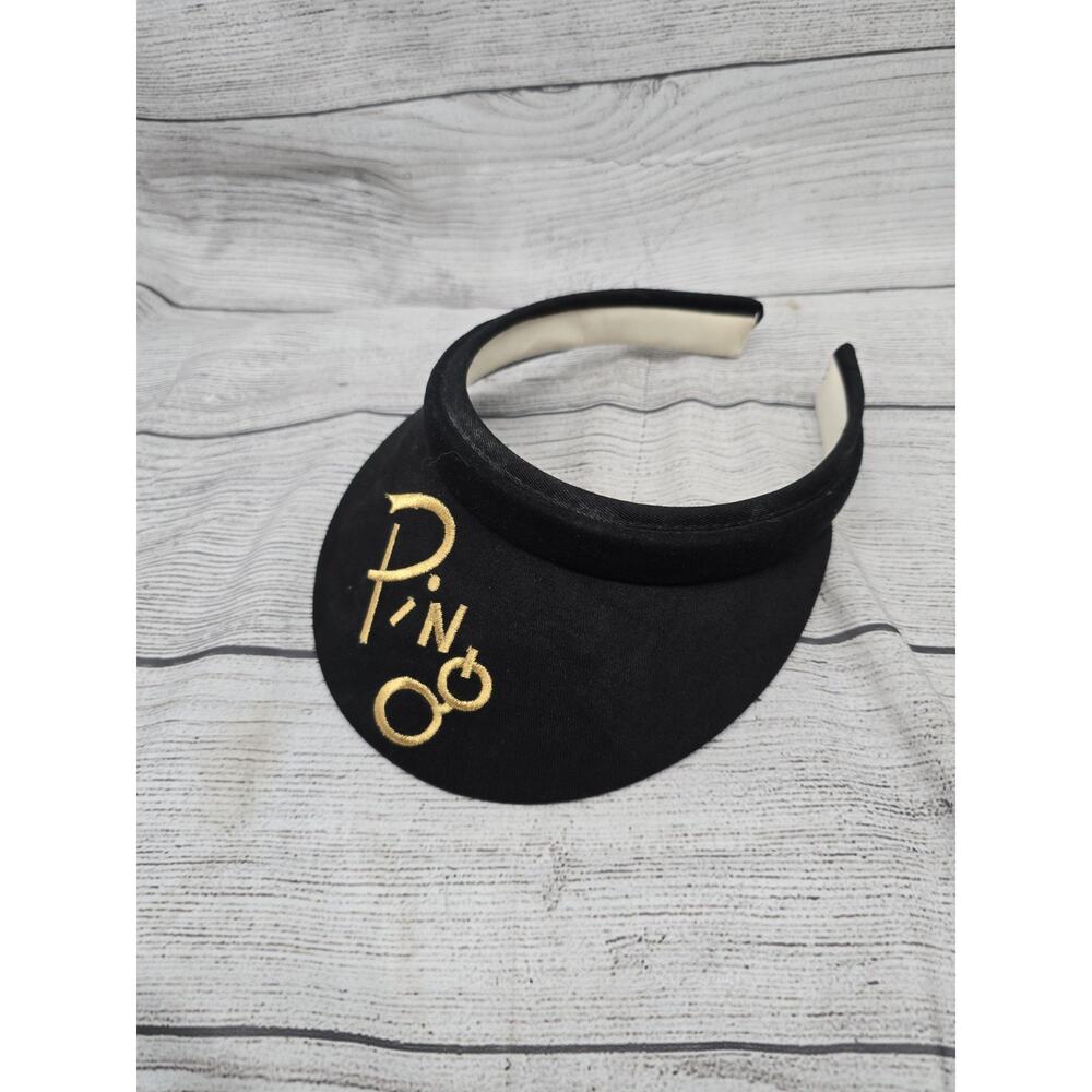 Vintage ladies Ping golf visor hat Black